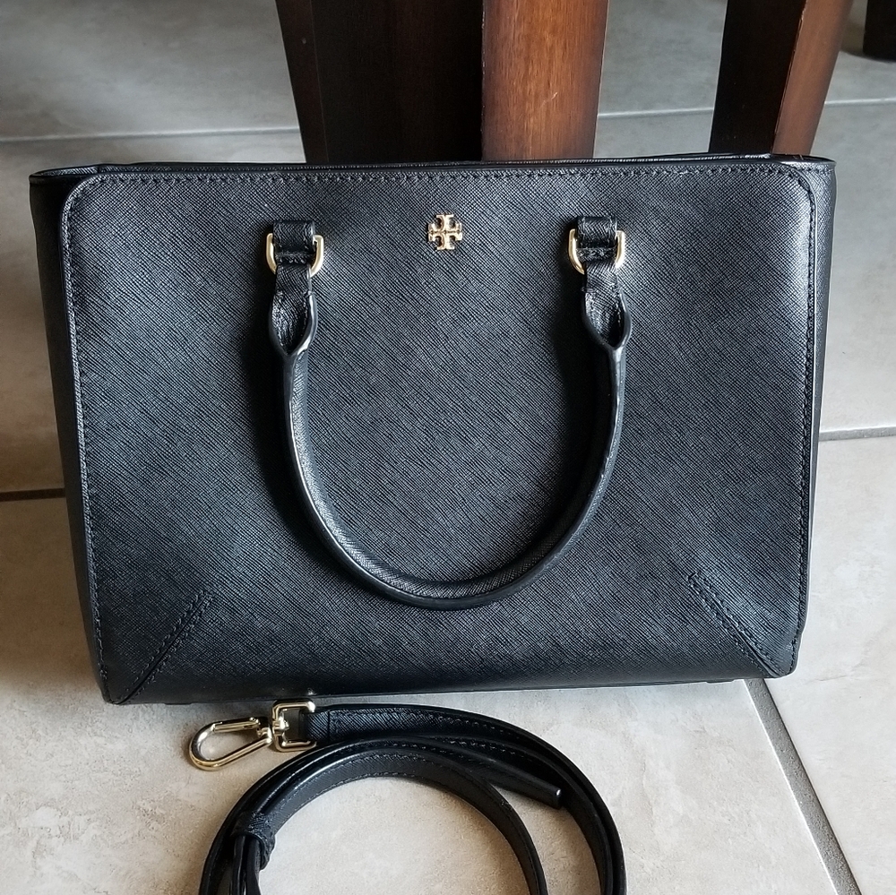 Tory Burch Robinson Small Zip Tote crossbody